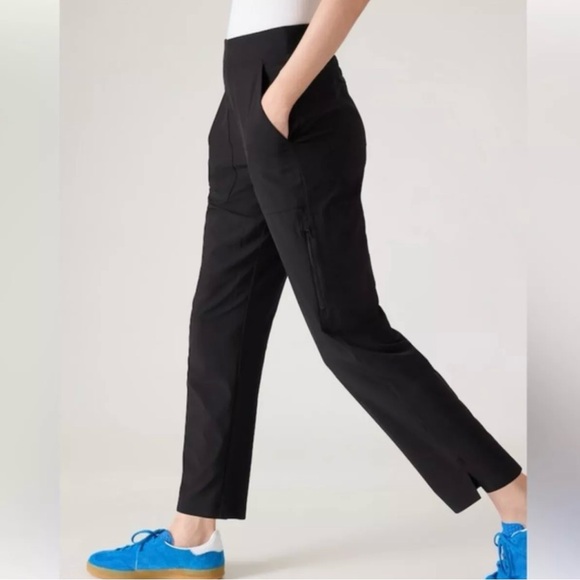 Athleta Brooklyn Ankle Utility Pant // Black - Picture 3 of 16